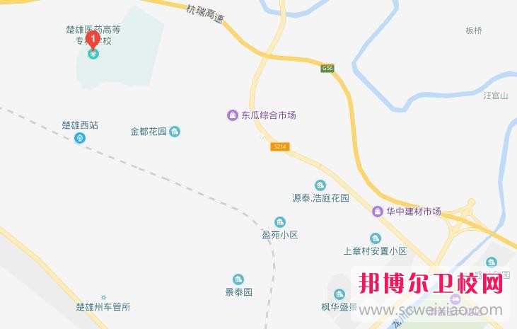 楚雄醫(yī)藥高等?？茖W(xué)校地址在哪里