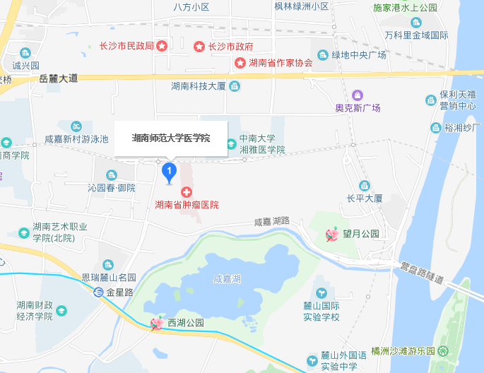 湖南師范大學醫(yī)學院2019年地址在哪里