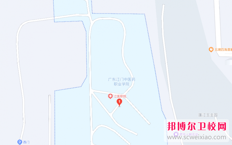 廣東江門中醫(yī)藥職業(yè)學院地址在哪里，哪個地區(qū)，哪個城市?